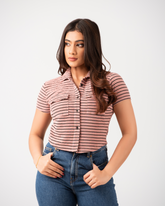 Lily Stripped Crop Top